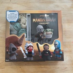 Star Wars Mandalorian Crochet set. NWT